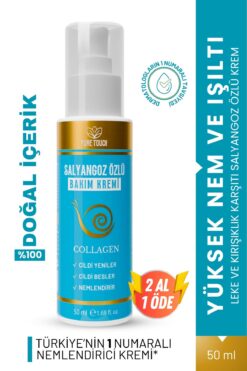 Pure Touch Salyangoz Özlü Cilt Yenileyici, Besleyici ve Nemlendirici Bakım Kremi