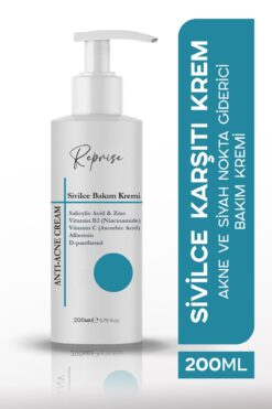 REPRISE Önleyici Ve Karşıtı, Gözenek, Akne, Siyah Nokta , Unisex ,yüz Kremi 200 ml