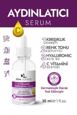 DEM LOVİNG C Vitamini Aydınlatıcı Tonu Eşitleyici Serum 30 ml