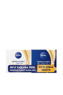 NIVEA Vısage Yaş 55 50ml Kır.kar.yeni. Gece Kremi