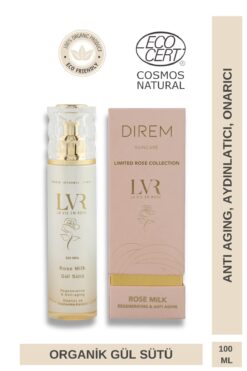 LVR LA VIE EN ROSE Direm Beauty Doğal ve Saf İçerikli, Yaşlanma Karşıtı, Aydınlatıcı ve Onarıcı Gül Sütü