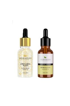 Herbaderm Super Serum 24k Gold & Peptide 30 Ml Ve Betasolutıon 30 Ml