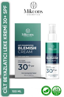 mikeonscosmetics Cilt Beyazlatıcı Leke Kremi 100 ml 30 Spf