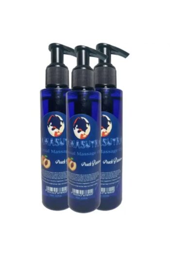 Kamasutra Şeftali Aromalı Vücut Peach Flavored Massage Oil 125 ml Masaj Yağı X 3 ADET
