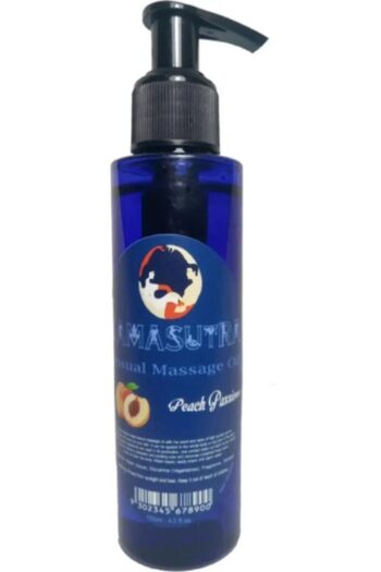 Kamasutra Şeftali Aromalı Vücut Peach Flavored Massage Oil 125 ml Masaj Yağı