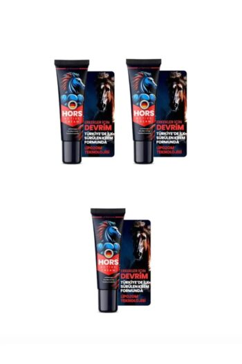 Hors Active Cream Gecikme ve Sertleşme Etkisi Yüksek Erkeklere Özel Performanse Kremi 50 ML x 3 Adet