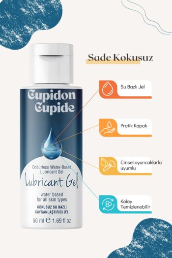 Cupidon Cupide Küçük Boy Sade Su Bazlı Kayganlaştırıcı Jel 50ml