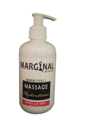 Marginal vanilyalı kayganlaştırıcı jel