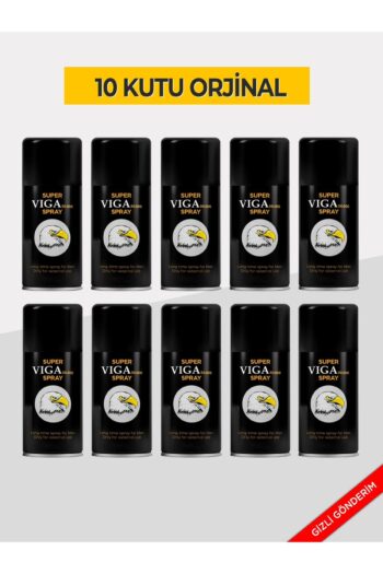 BayCazip 50bin Etkili Sprey 10 Kutu