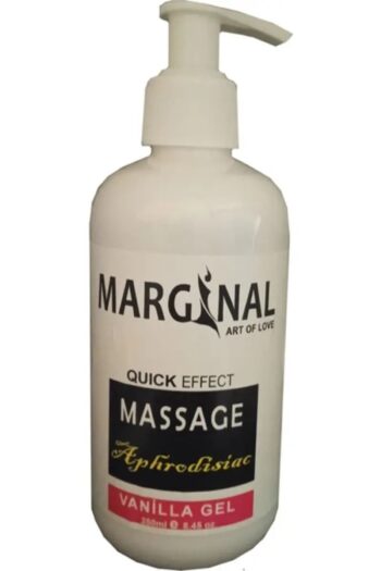 Natural Creams Marginal Aphrodisiac 250 ml Vanilla Massage Gel/kayganlaştırıcıli Aromatik Vanilyalı 250 ml X 3 Adet