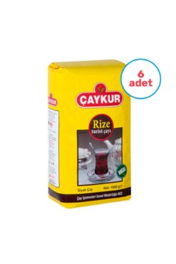 Çaykur 6 Adet Rize Turist Çay 1000 Gr