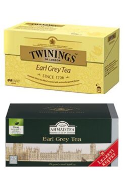 Ahmad Tea Earl Grey (25'li) And Twinings Earl Grey (25'li) Gurme Set