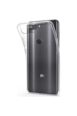 Fibaks Xiaomi Mi 8 Lite Kılıf Şeffaf Süper Silikon