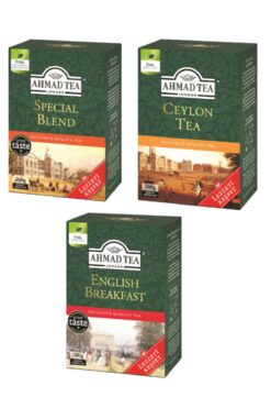 Ahmad Tea Gurme Set Special Blend 200 Gr , Ceylon 200 Gr Dökme, English Breakfast 200 Gr Dökme