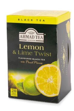 Ahmad Tea Lemon & Lime Twist Fruit Black Tea - Teabags 20li