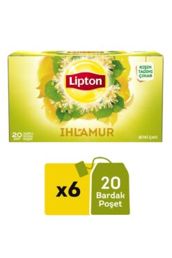 Lipton Ihlamur Bardak Poşet Çay X 6 Adet