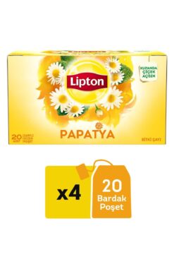 Lipton Papatya Çayı 20'li Bardak Poset Cay X 4 Adet