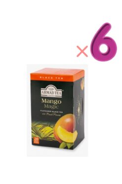 Ahmad Tea Mango Siyah Çay Bardak Sallama 20li x 6 Paket