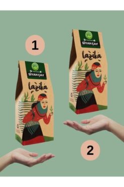 LAZİKA (2'Lİ SET) Ilk Hasat Yayla Çaylı Siyah Çay 400g, Berrak, Katkısız