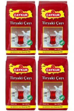 Çaykur Tiryaki Siyah Dökme Çay 1 Kg 4 Adet