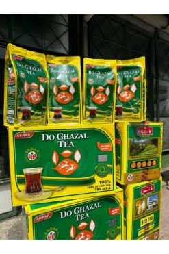 Do Ghazal Tea Do Ghazal Siyah Yapraklı 450g Kese 4'li