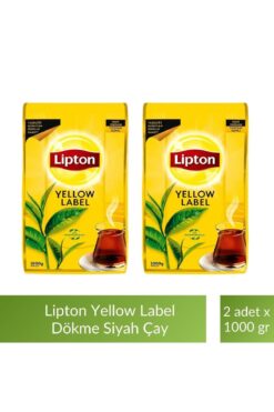 Lipton Yellow Label Dökme Siyah Çay 1000 gr X 2 Adet