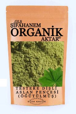 GLŞ ŞİFAHANEM ORGANİK AKTAR Aslan Pençesi Testere Dişli 500gr Öğütülmüş Toz (katkısız Ecza Kalite)