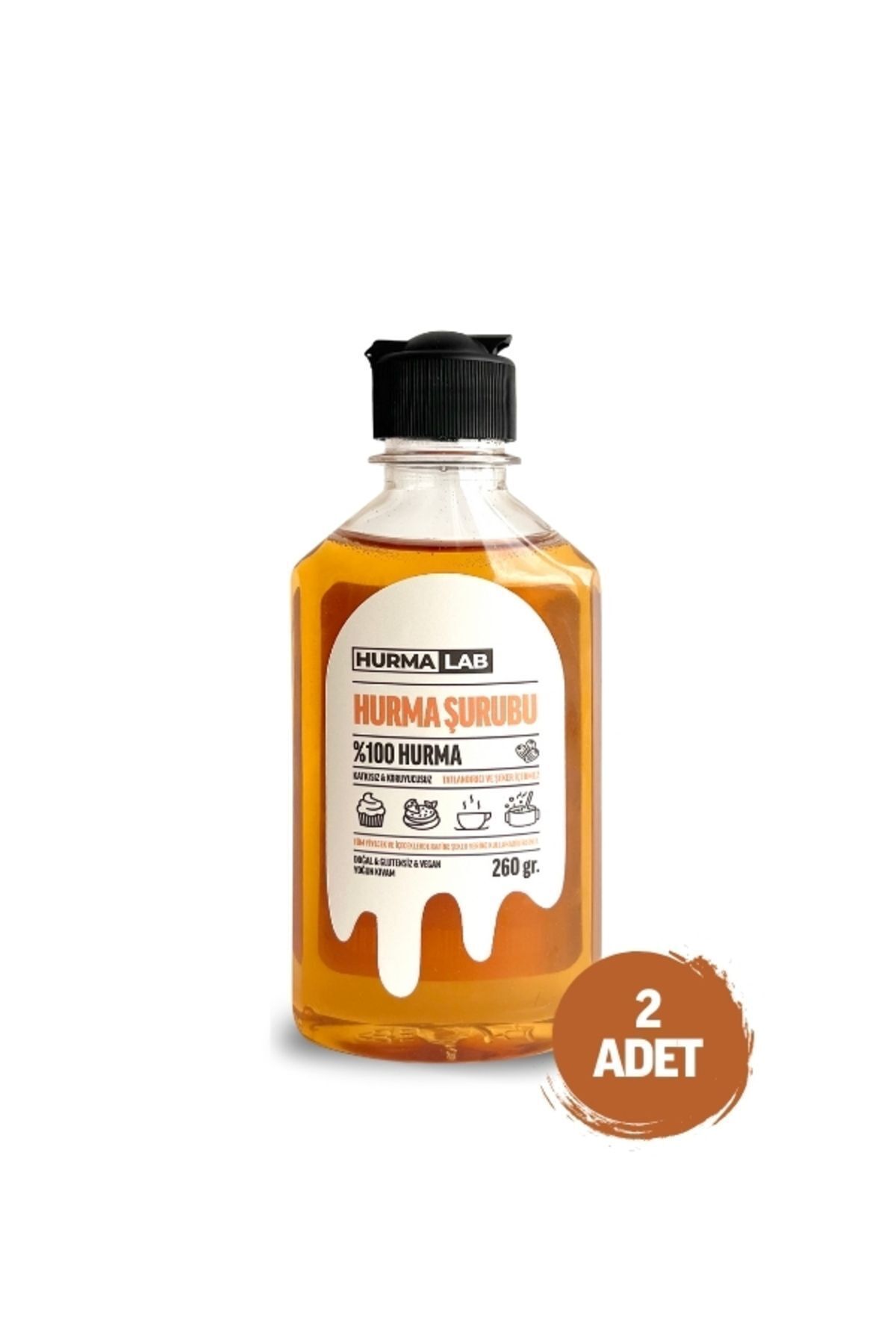HurmaLab Hurma Şurubu (HURMA SUYU) 260 Gr. 2'li