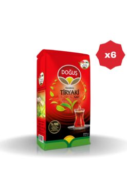 Doğuş DOĞUŞ GELENEKSEL TİRYAKİ BORDO ÇAY 500 GR - (6 ADET)