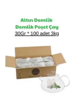 TEA1986 Altın Demlik Poşet 30Gr * 100 adet 3kg