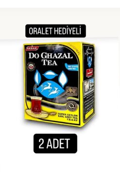 Do Ghazal Tea Bergamot Aromalı Siyah Dökme Seylan Çay X2 Adet 500 gr %100 Orijinal