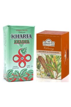 KHARTA Mate Çayı 250 Gram Ve Ingiliz Tarçın Çayı 20li Sallama