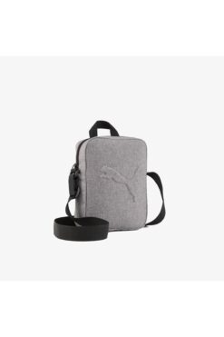 Puma Buzz Heather Portable Unisex Gri Spor Çantası