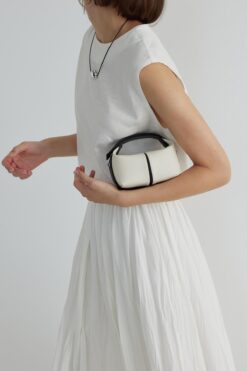 Suud Collection Krem Archi Bonbon Bag