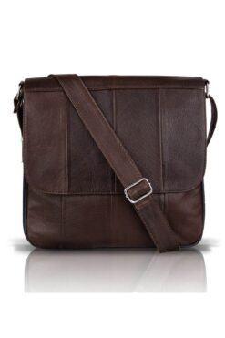 fubileather Crossman Hakiki Deri Unisex Çapraz Postacı Çanta