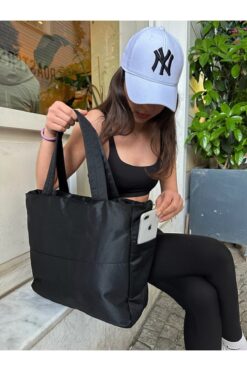 KIRASE Geniş Hacimli Fermuarlı Büyük Boy Spor Okul Günlük Kol Çantası