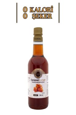 ESPERADO Şekersiz ( Sugar Free ) Karamel Aromalı Kahve & Kokteyl Şurubu - 750 ml