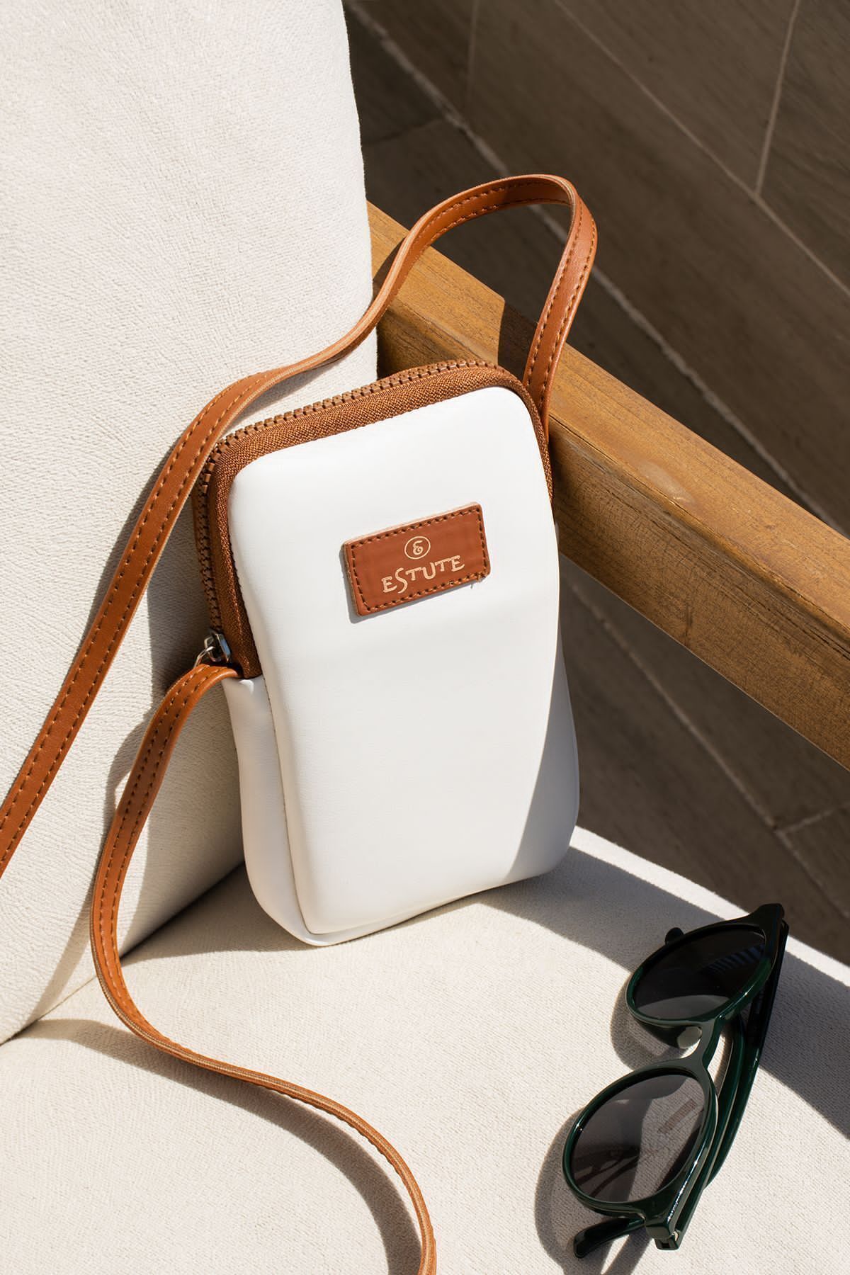 ESTUTE Unisex 2 Li Paket Telefon Luk Ayarlanabilir Çapraz Çanta - Görsel 2