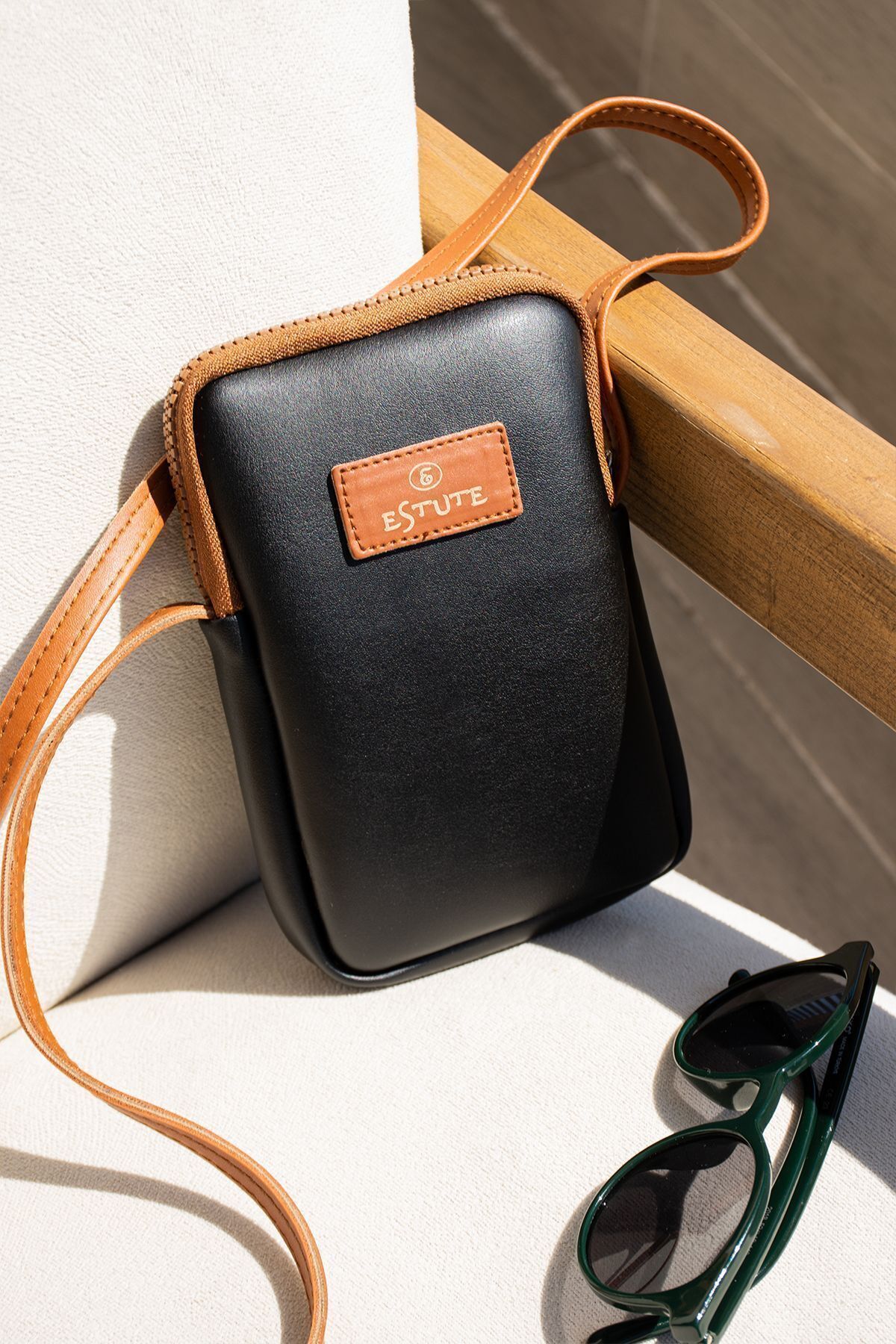 ESTUTE Unisex 2 Li Paket Telefon Luk Ayarlanabilir Çapraz Çanta - Görsel 5