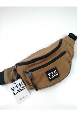 Vatkalimon Unisex Kahverengi Omuz Ve Bel Çantası