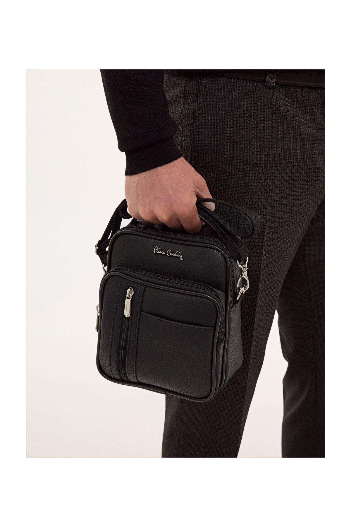 Pierre Cardin Erkek Siyah El Çantası A021AK057.CNT.01PC001423-K20