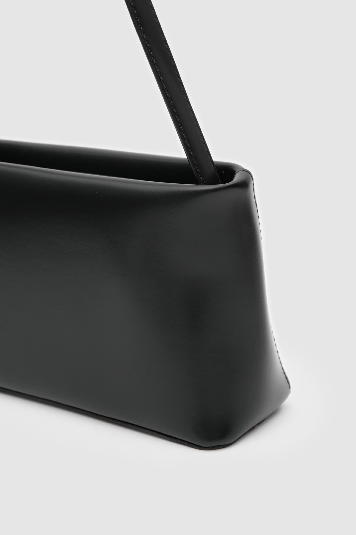 Shule Bags Capella Basic Siyah Baget Çanta - Görsel 4