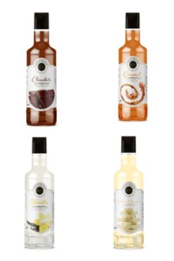 sweet heaven 4'lü Karışık Kahve Ve Kokteyl Şurubu 4x110ml (BEYAZ ÇİKOLATA ,KARAMEL,ÇİKOLATA, VANILYA)