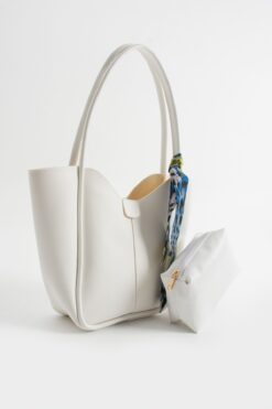 Judour Bags Fular Detaylı Yavrulu Yumuşak Deri Omuz Çantası