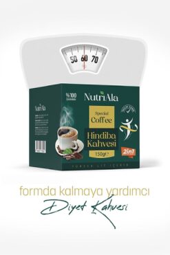 NutriAla Hindiba Diyet Kahvesi Detox (INÜLİN,LİF,DETOKS) Orafti® 150 gr Kavanoz