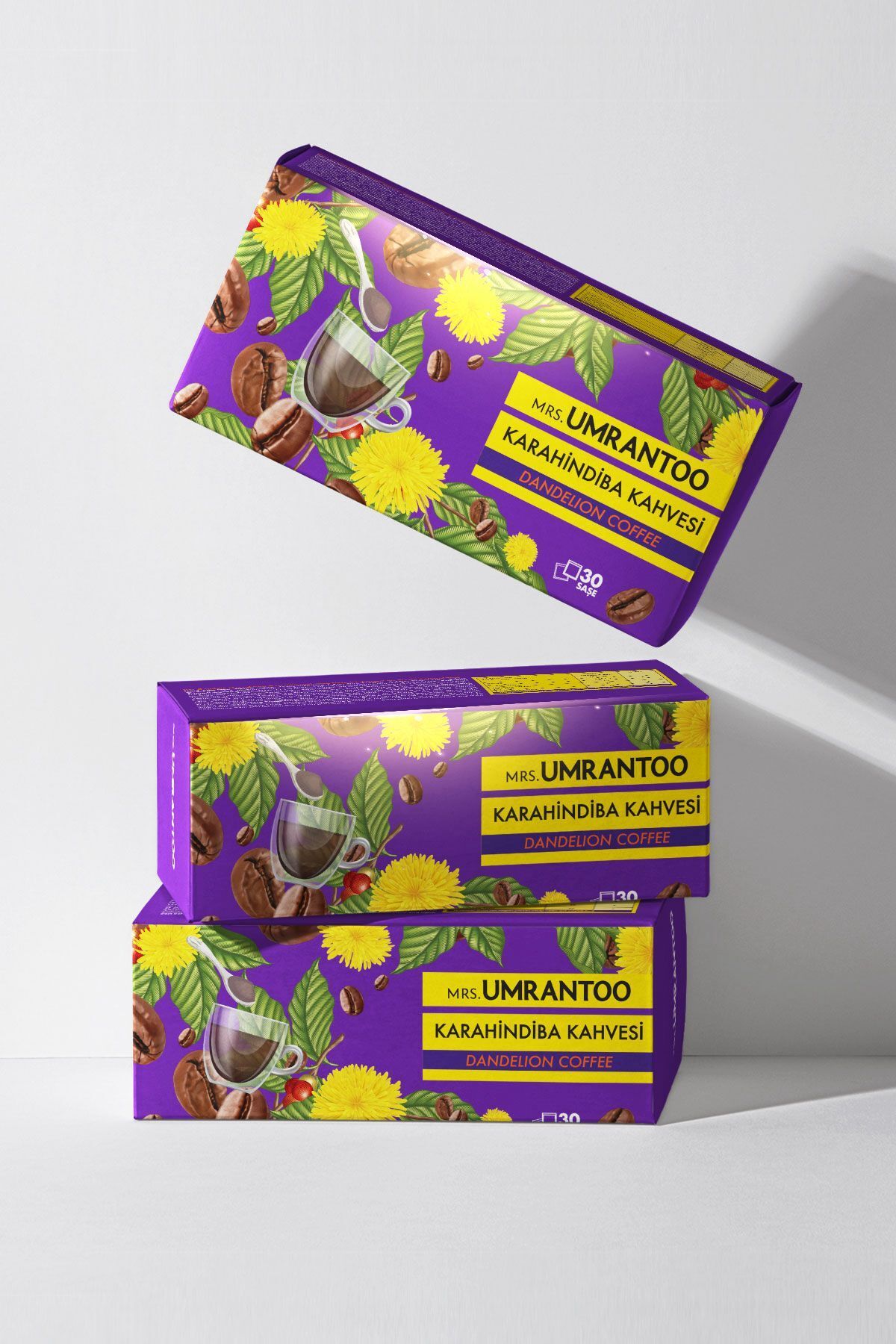 MRS.UMRANTOO Karahindiba Kahve 30 Saşe - Görsel 2