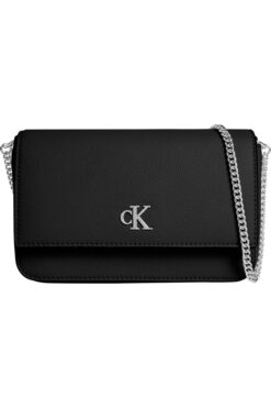 Calvin Klein Minimal Monogram Ew Flap Ph/Cb19 LV04K1027G Siyah