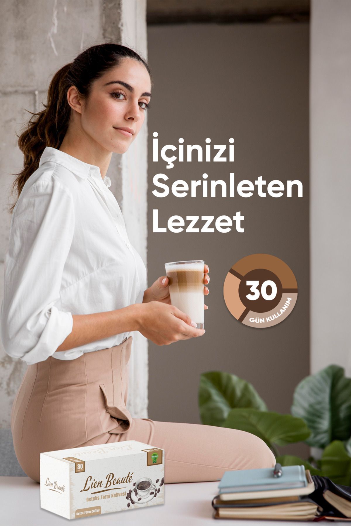 Lien Beaute Detoks Form Kahvesi Doğal İçerikli Özel Formül 1 Aylık Kullanım - Görsel 5