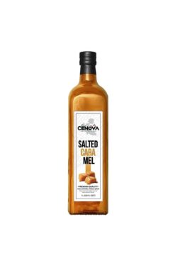Cenova Salted Caramel Tuzlu Karamel Şurubu 1000 Ml Kahve Şurubu Yüksek Aroma Kokteyl Şurupları