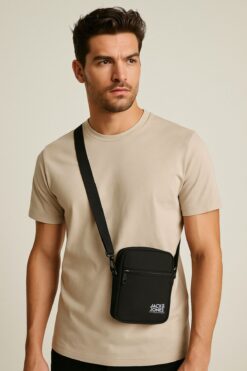 Jack & Jones Jack Jones Jamie Small Slingbag Erkek Siyah Omuz Çantası 12158443-02